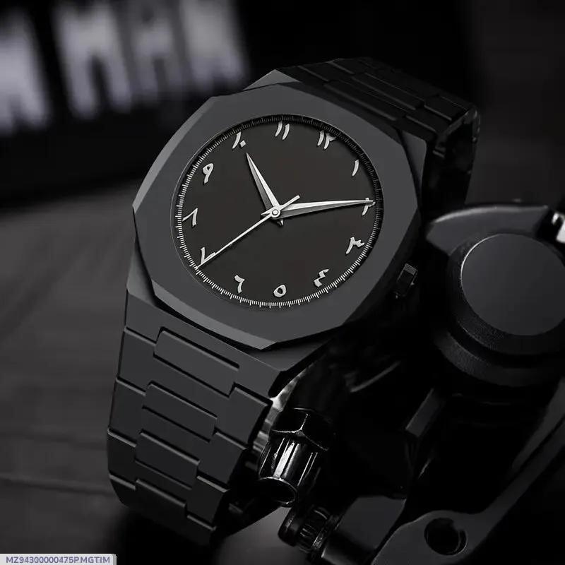 Black Arabic Aura Watch
