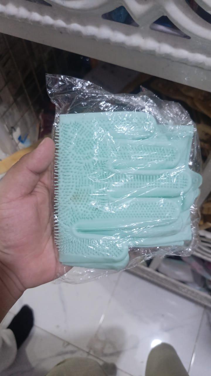 Heat Resistant Silicone Kitchen Gloves - Reusable, Non-slip - 2 Pcs