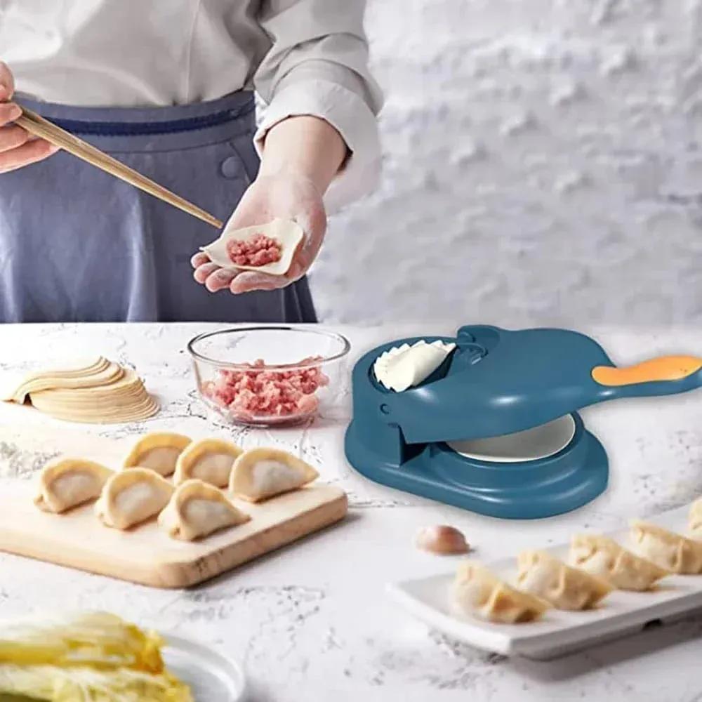 2 In 1 Dumpling Mould Kit - Easy-to-Use Samosa Maker for Stylish Kitchen Decor