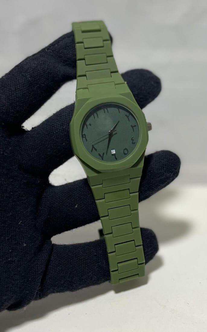 Men's r Arabic aura Watch with Chain Strap - 1 Pc