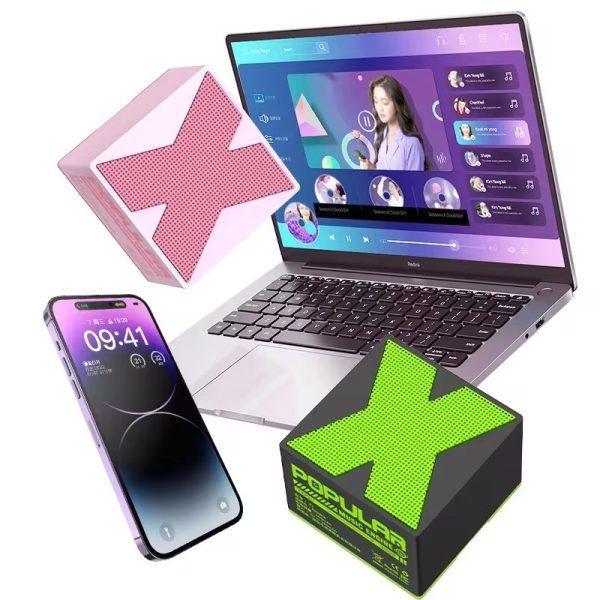 Compact X1 Portable Bluetooth Speaker – Mini Hifi Sound Box For Phone, Pc & Laptop